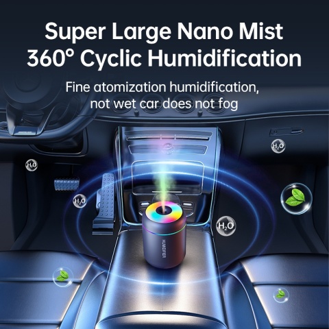 180ML Mini nawilżacz powietrza USB elektryczny dyfuzor zapachowy oczyszczacz olejków eterycznych aromaterapia Mist Maker światła do samochodu domowa sypialnia